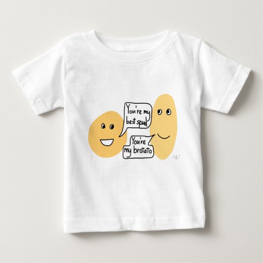 Shirt van aardappelvrienden (Voorkant)