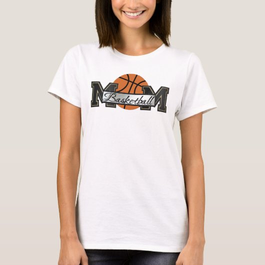 Shirt van Basketball mama (Voorkant)
