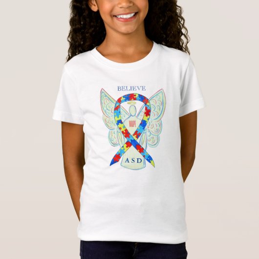 Shirt van bewustzijn bij autisme Spectrum Disorder (Voorkant)