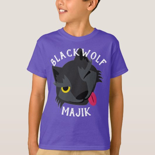 Shirt van Blackwolf Majik. (Voorkant)