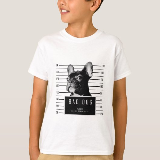 Shirt van Bulldog Mugshot (Voorkant)