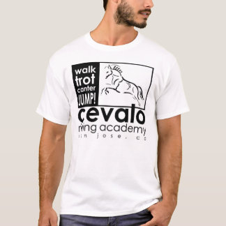 Shirt van Cevalo: Walk, Trot, Canter, JUMP!