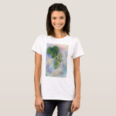 Shirt van Chardonnay Wine Grapes (Voorkant volledig)