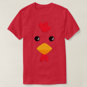 Shirt van Chicken Halloween Costume Funny Kinder V (Design voorkant)