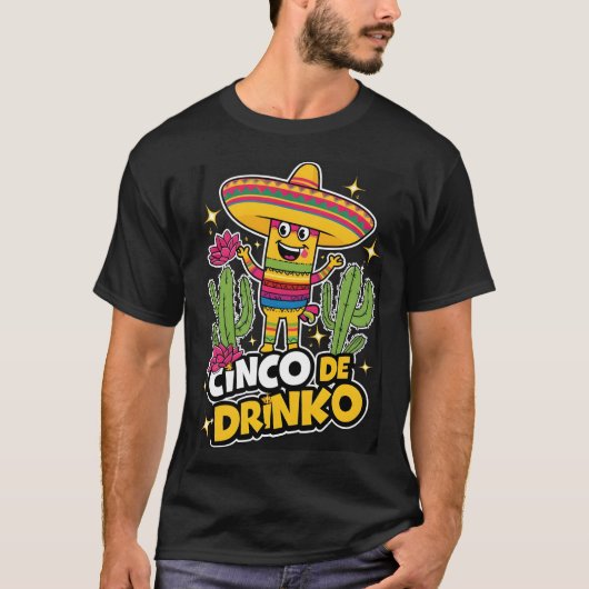 Shirt van Cinco de Drinko (Voorkant)