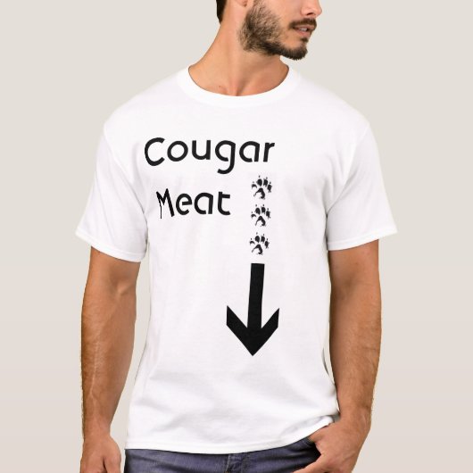 Shirt van cougar-vlees (Voorkant)