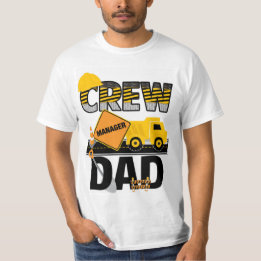 Shirt van de bouwvap, Shirt van de Birthday, pompw