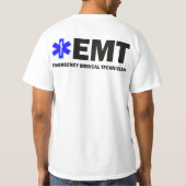 SHIRT van de EMT-waarde (Achterkant)