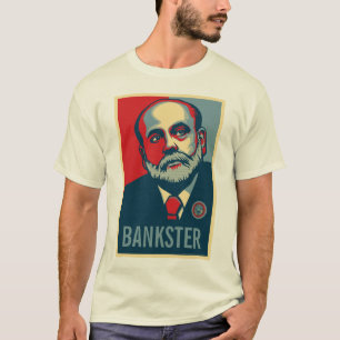 Shirt van de Federal Reserve Ben Bernanke