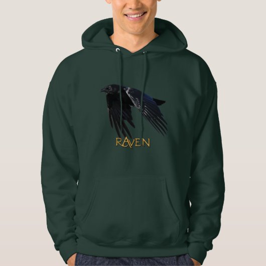 Shirt van de Flying Raven Corvid-lover (Voorkant)