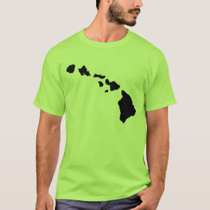 Shirt van de Hawaiiaanse eilanden