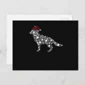 Shirt van de herderstapper: Kerstmis Briefkaart (Voorkant / Achterkant)