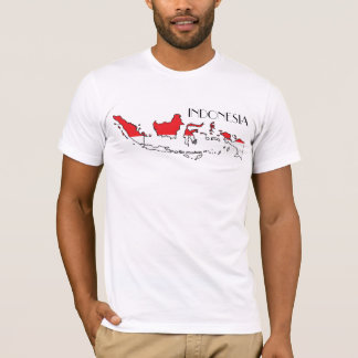 Shirt van de Indonesische vlag