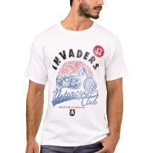 Shirt van de Invaders Motorcycle Club