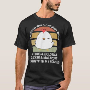Shirt van de kippeders Funny Cat Lover Chicken Ten