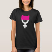 Shirt van de protestmars bij vrouwen (Voorkant)