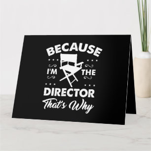 Shirt van de theaterdirecteur voor een overblijfse kaart