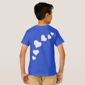 Shirt van de Valentijnse Valentijn van kind (Achterkant volledig)