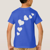 Shirt van de Valentijnse Valentijn van kind (Achterkant)