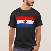 Shirt van de vlag van Kroatië (Voorkant)