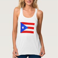 Shirt van de vlag van Puerto Rico
