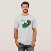 Shirt van de vlag van Zambia (Voorkant volledig)
