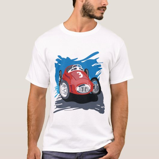 Shirt van de vogeldag - Shirt van de rassenauto (Voorkant)