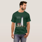 Shirt van de vuurtoren van Crisp Point (Voorkant volledig)