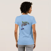 Shirt van dolfijn bij vrouwen (Achterkant volledig)