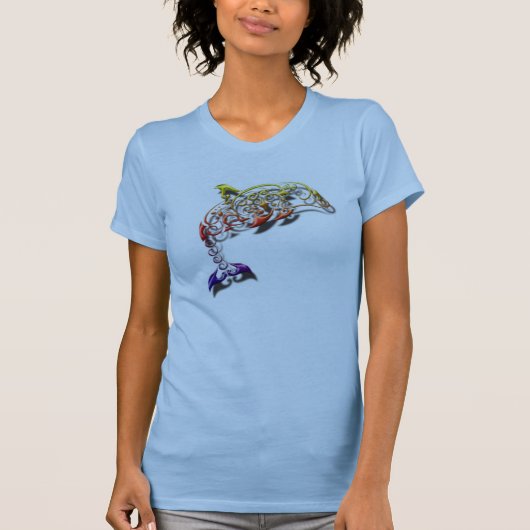 Shirt van dolfijn bij vrouwen (Voorkant)
