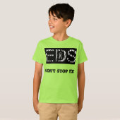 Shirt van Ehler-Danlosyndroom bij jongens (Voorkant volledig)