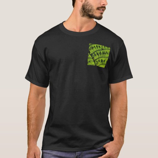 Shirt van groene Mannen (Voorkant)