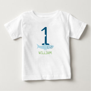 Shirt van haaien Eerste verjaardag