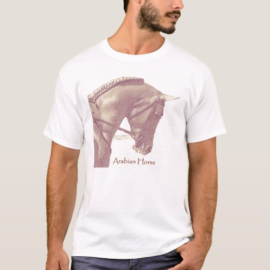 Shirt van het Arabische paard (Voorkant)