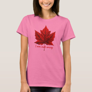 Shirt van het Canada-mantel Leaf T-Shirt Souvenir 