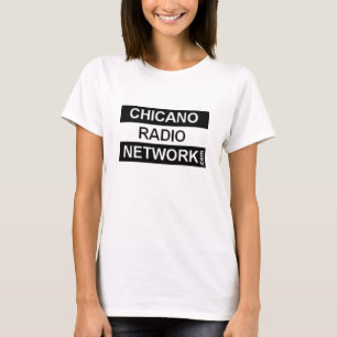 Shirt van het Chicano-radionetwerk voor de dames
