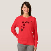 Shirt van het Ladybug-Shirt, rood, , T-shirt (Voorkant volledig)