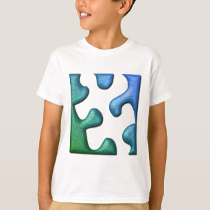 Shirt van het Puzzle Design Kind