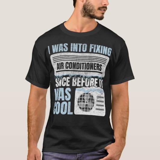 Shirt van HVAC-technicus Funny Hvac T shirt Mannen (Voorkant)