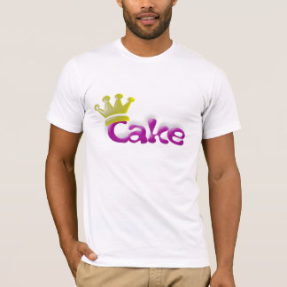 Shirt van koning Cake (Mannen)