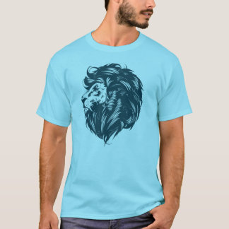 shirt van mannen met leeuwenlogo