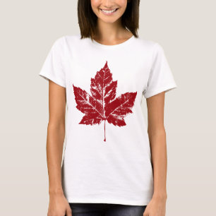 Shirt van Maple Leaf voor dames uit Canada T-Shirt
