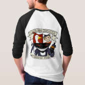 Shirt van melk en whiskey logo (Achterkant)