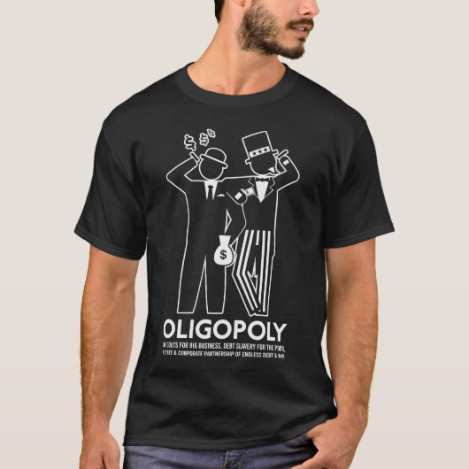 Shirt van oligopolie (Voorkant)
