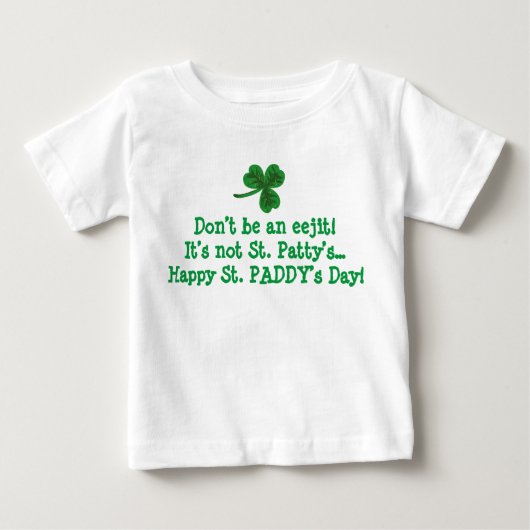 Shirt van Paddy's niet van Patty (Voorkant)