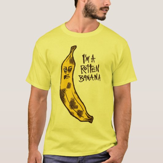 Shirt van rotte bananen (Voorkant)