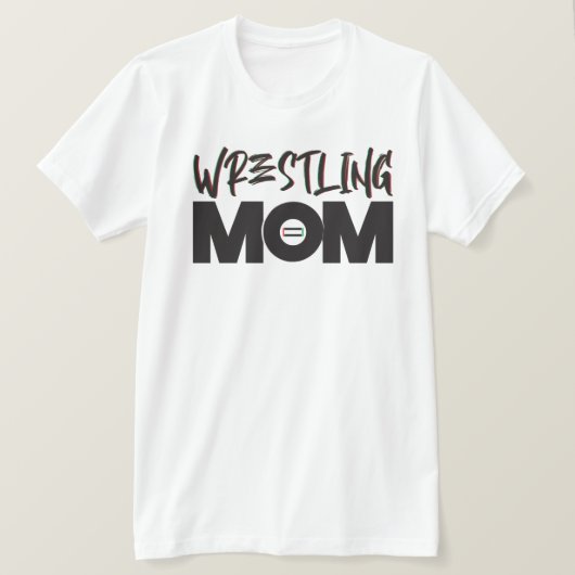 Shirt van Rrestling Mam (Design voorkant)