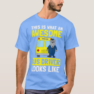 Shirt van schoolbus Geweldige lijkt op cadeau 1