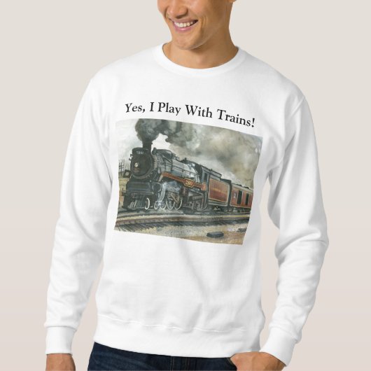 Shirt van treinzweet (Voorkant)
