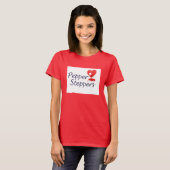 Shirt van vrouwen met kleur (Voorkant volledig)